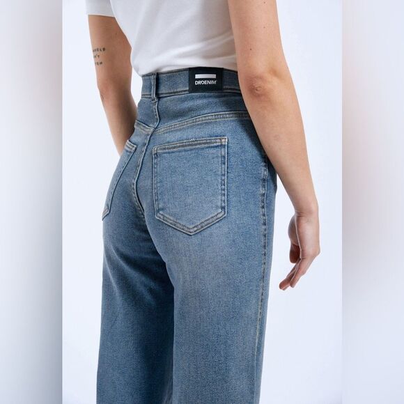 Dr. Denim Moxy straight leg Jean in cape mid blue sz 18 - Picture 3 of 8